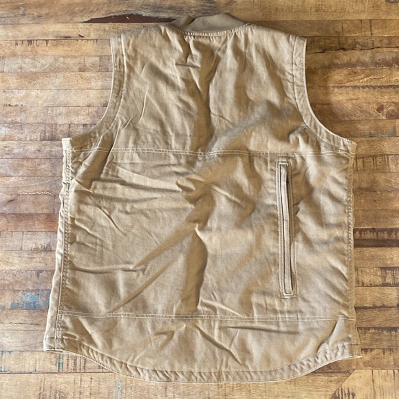 BNWT Rare Men’s All Season Hemp Canvas Vest - Picture 7 of 8